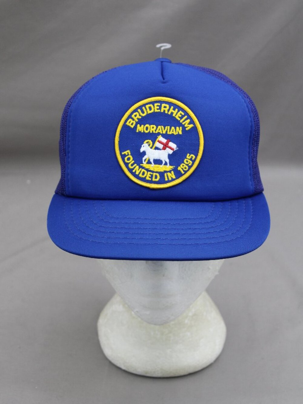 Vintage Patched Trucker Hat - Bruderheim Alberta - Adult Snapback